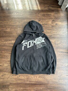 Fox racing Zip-up Hoodie - L